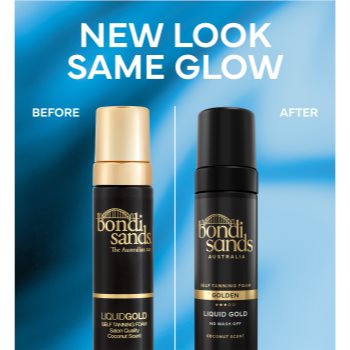 Bondi Sands Liquid Gold spuma bronzare de rapida - imagine 3